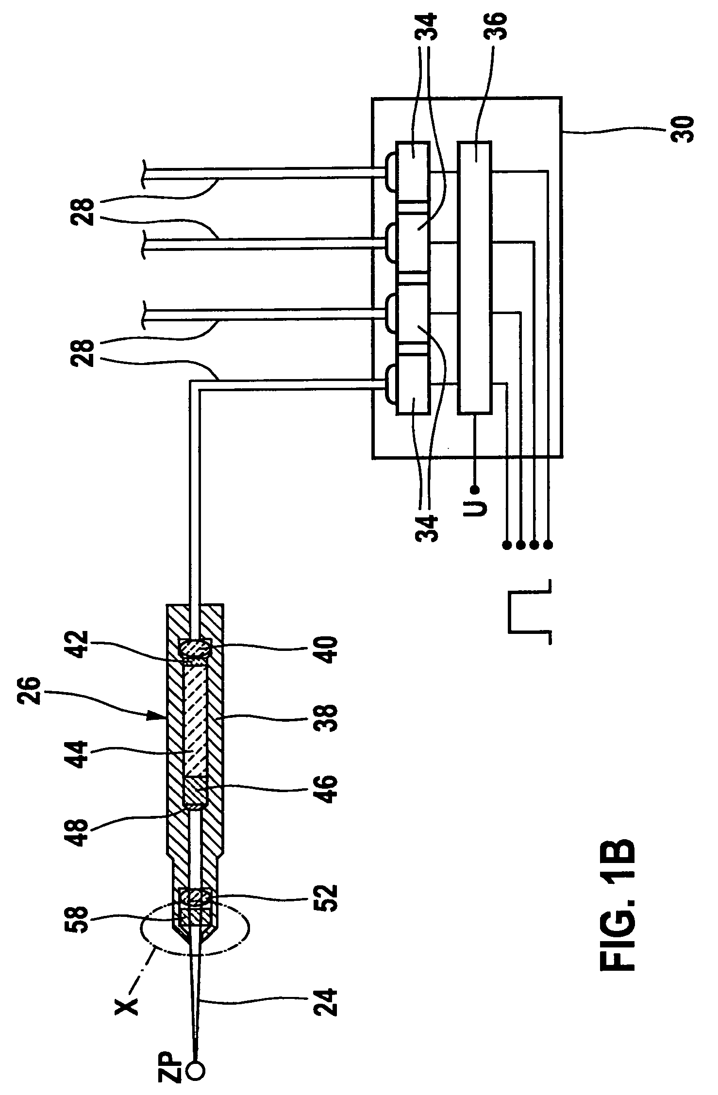 Ignition device for a laser ignition of an internal combustion engine