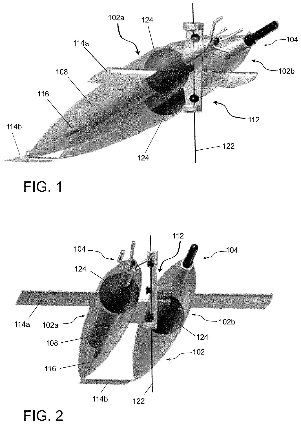 Articulating moored profiler system