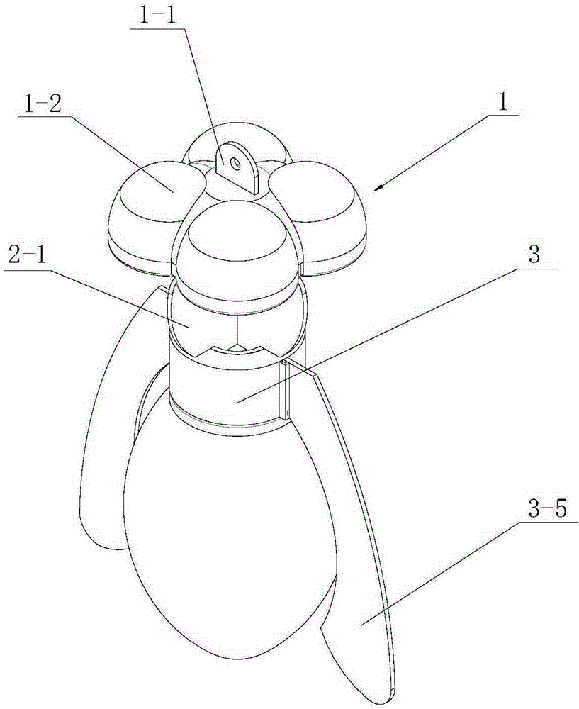 Multifunctional bionic trap for mosquitoes and flies