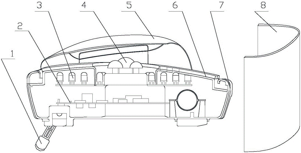 Photodynamics and air pressure massage combination-based foot physiotherapy apparatus and method