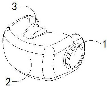 Intelligent sleep monitoring eyeshade with comprehensive functions