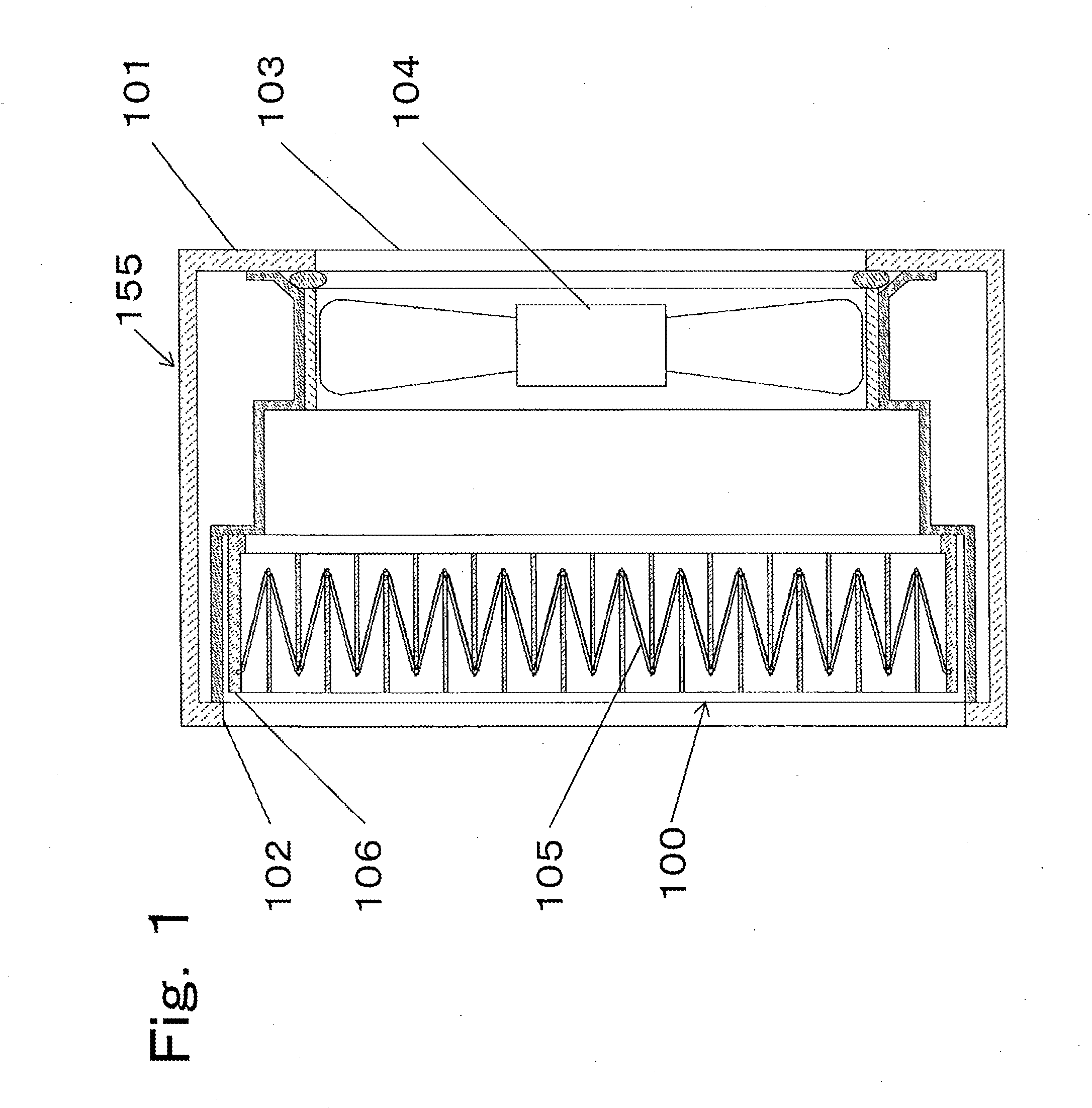 Dust collection filter unit, projection image display device, and air cleaner