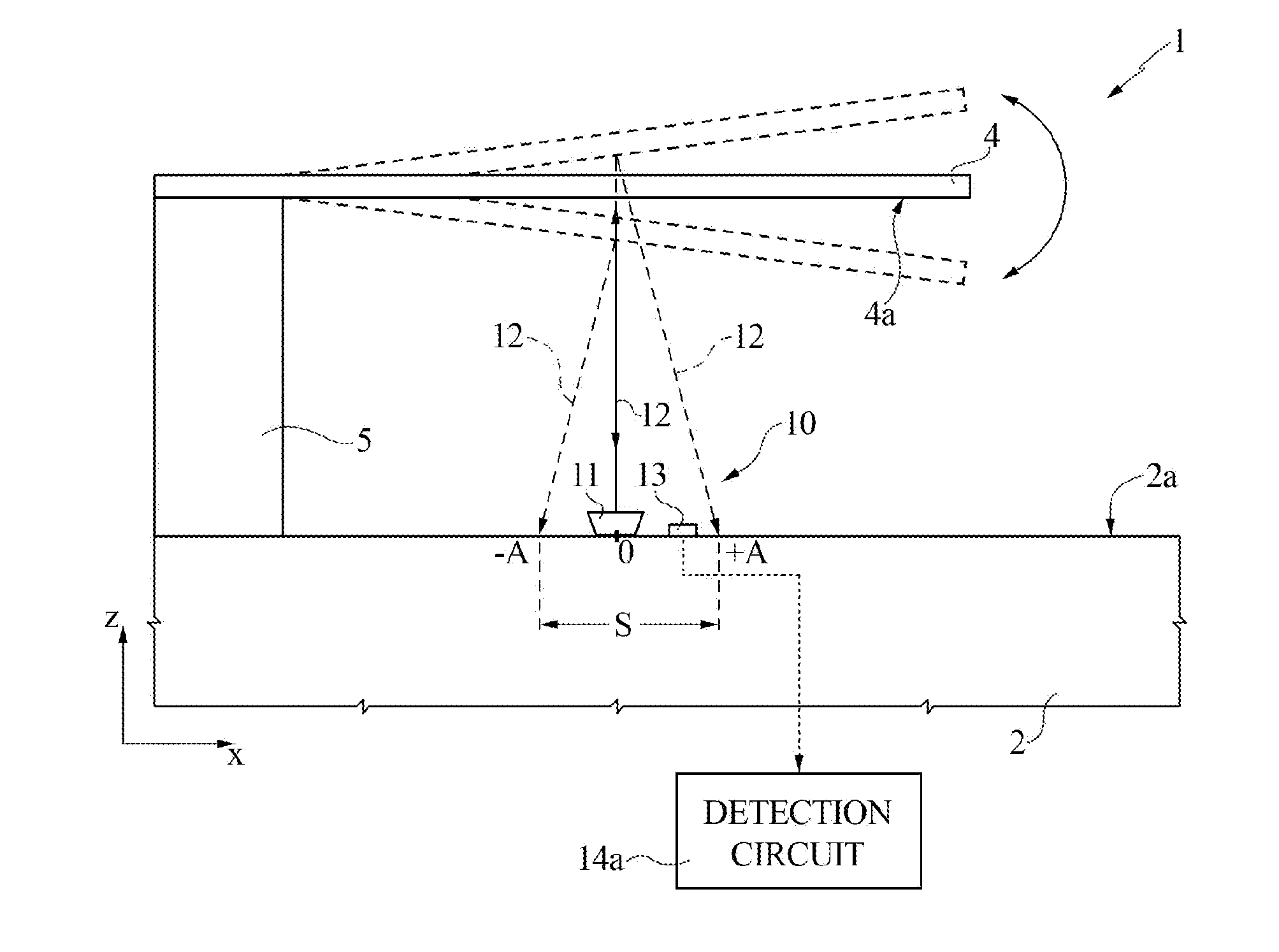 Oscillation frequency measuring system and method for a MEMS sensor