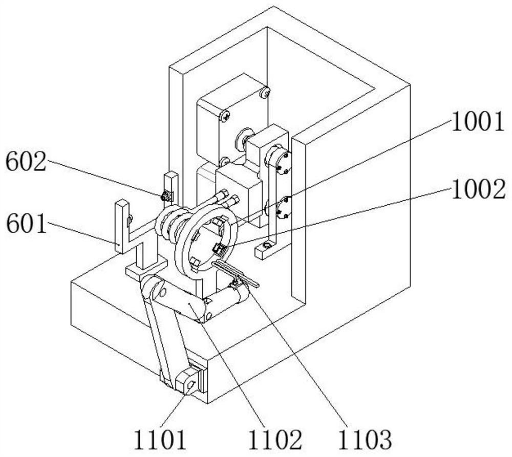 A copper pipe on-line production heat treatment device and its process