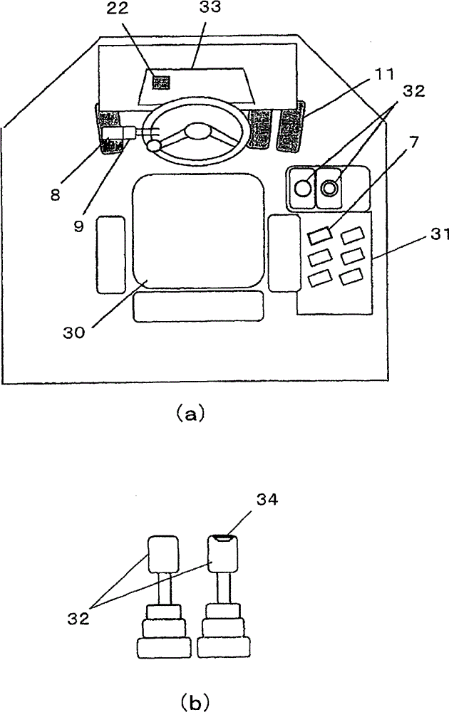 Industrial vehicle control device