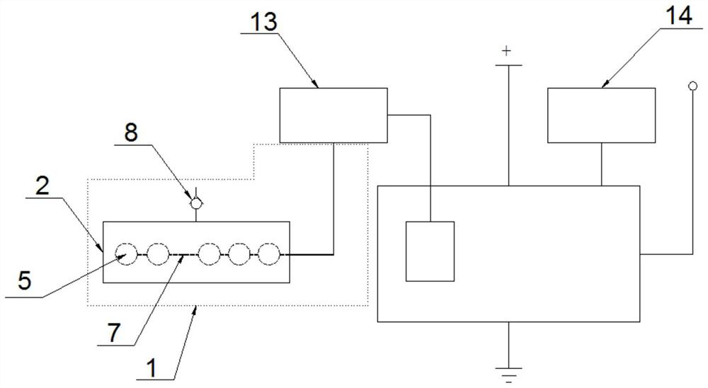 Seat passenger human body classification recognition sensing system and automobile seat