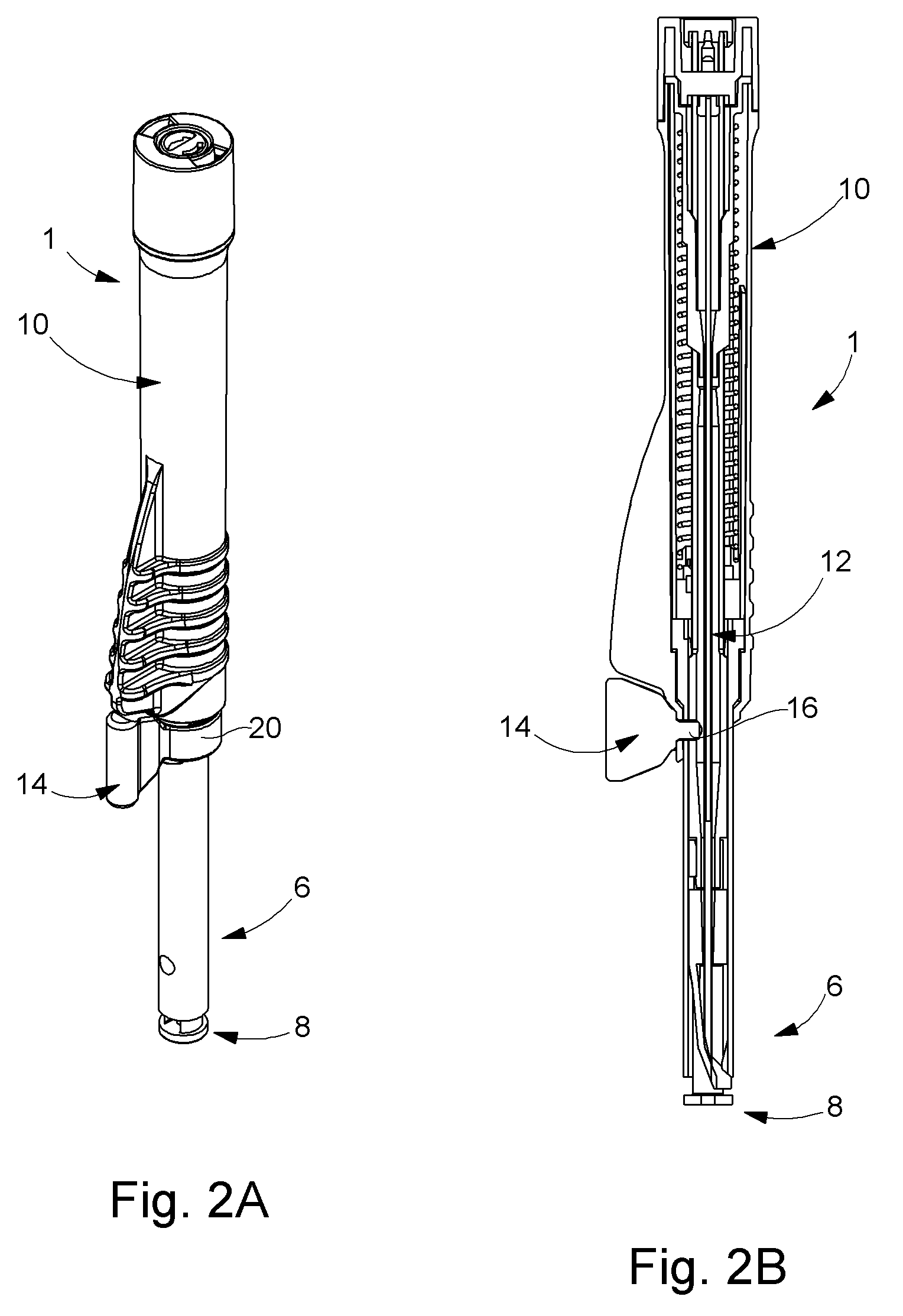 Implant back-injecting device