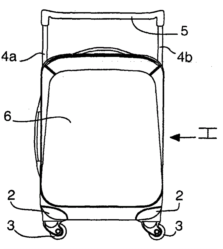 Luggage, suitcase or container on wheels