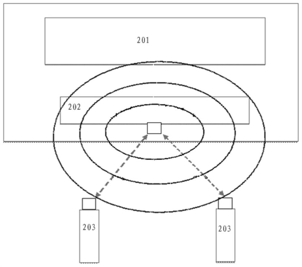 A head mounted display device, handle and positioning tracking method thereof