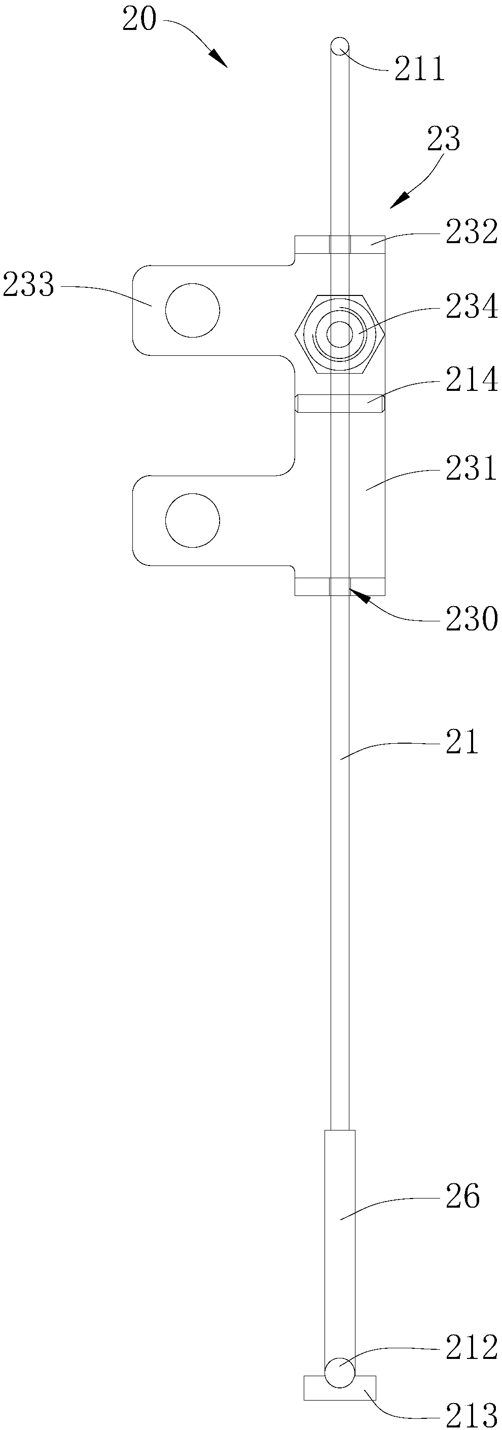 Electroplating hanging rack of circuit board and electroplating device