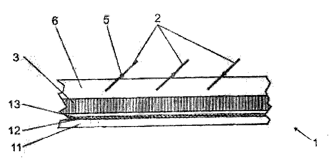 Radiation Energy Collector And Lamellae And Lamella Assembly For The Same