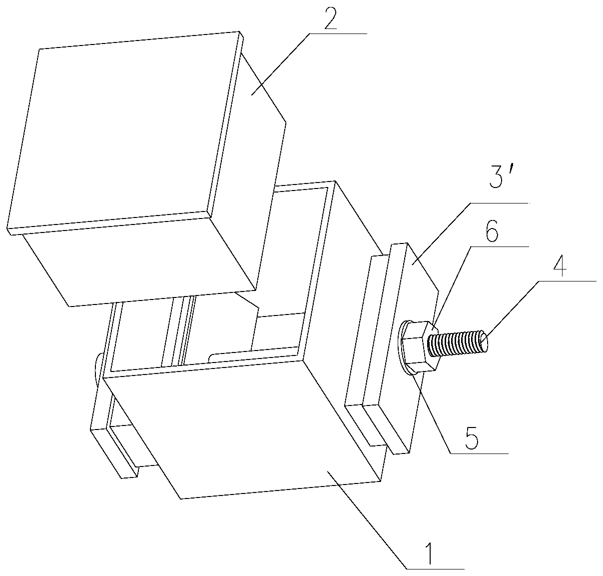 Sand box type jacking structure