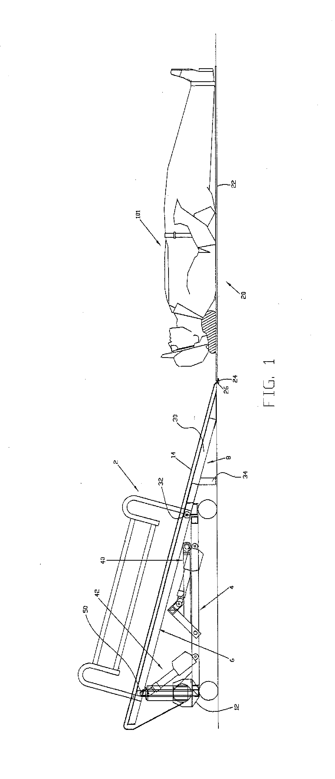 Patient lifting device