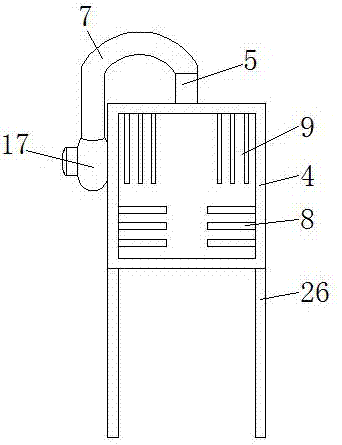 Integral half-coupling cleaning device