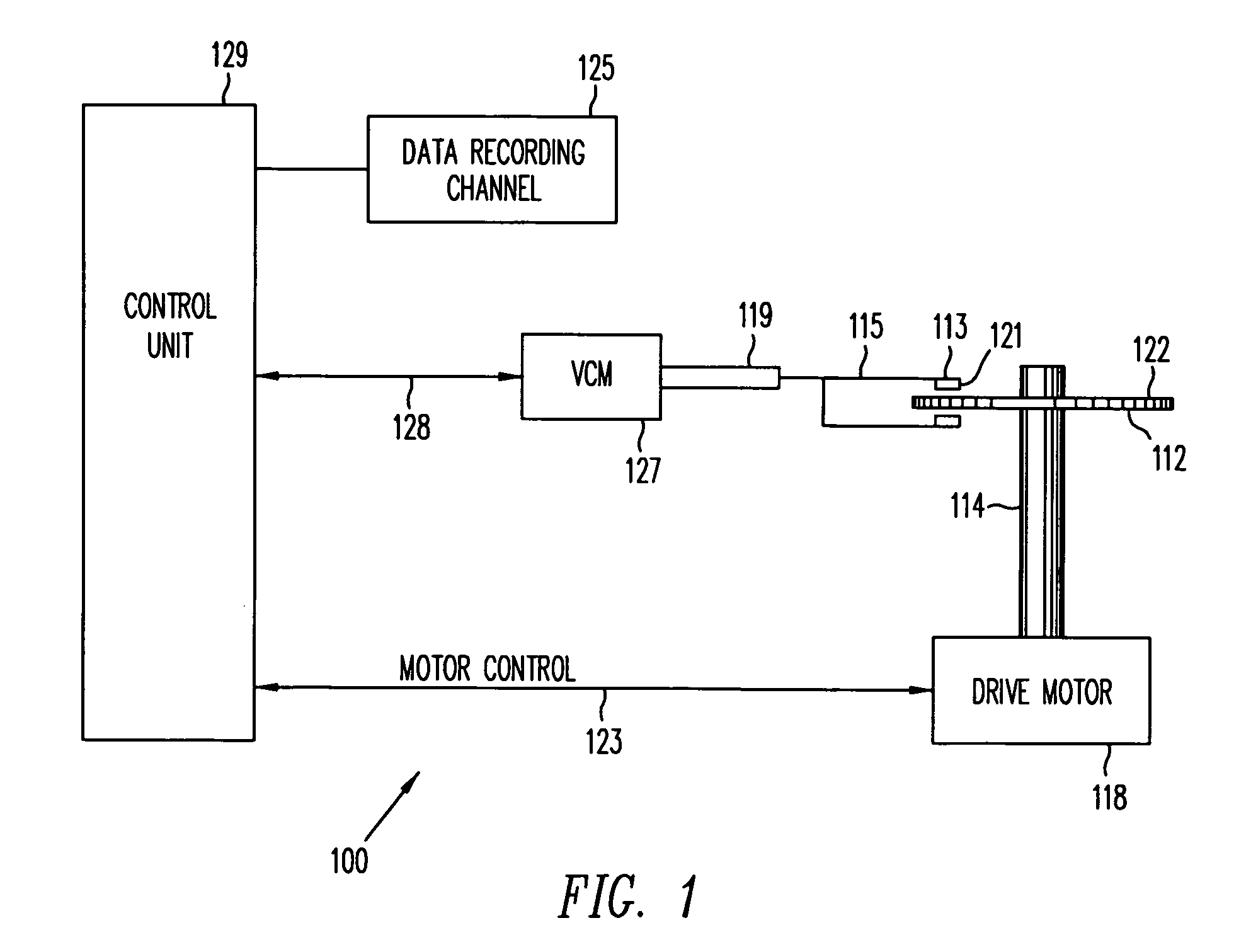 One magnetic sided media for low cost and low capacity applications