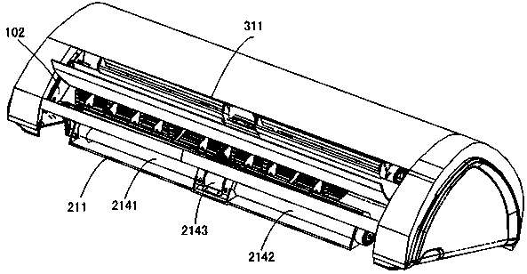 A wall-mounted air conditioner