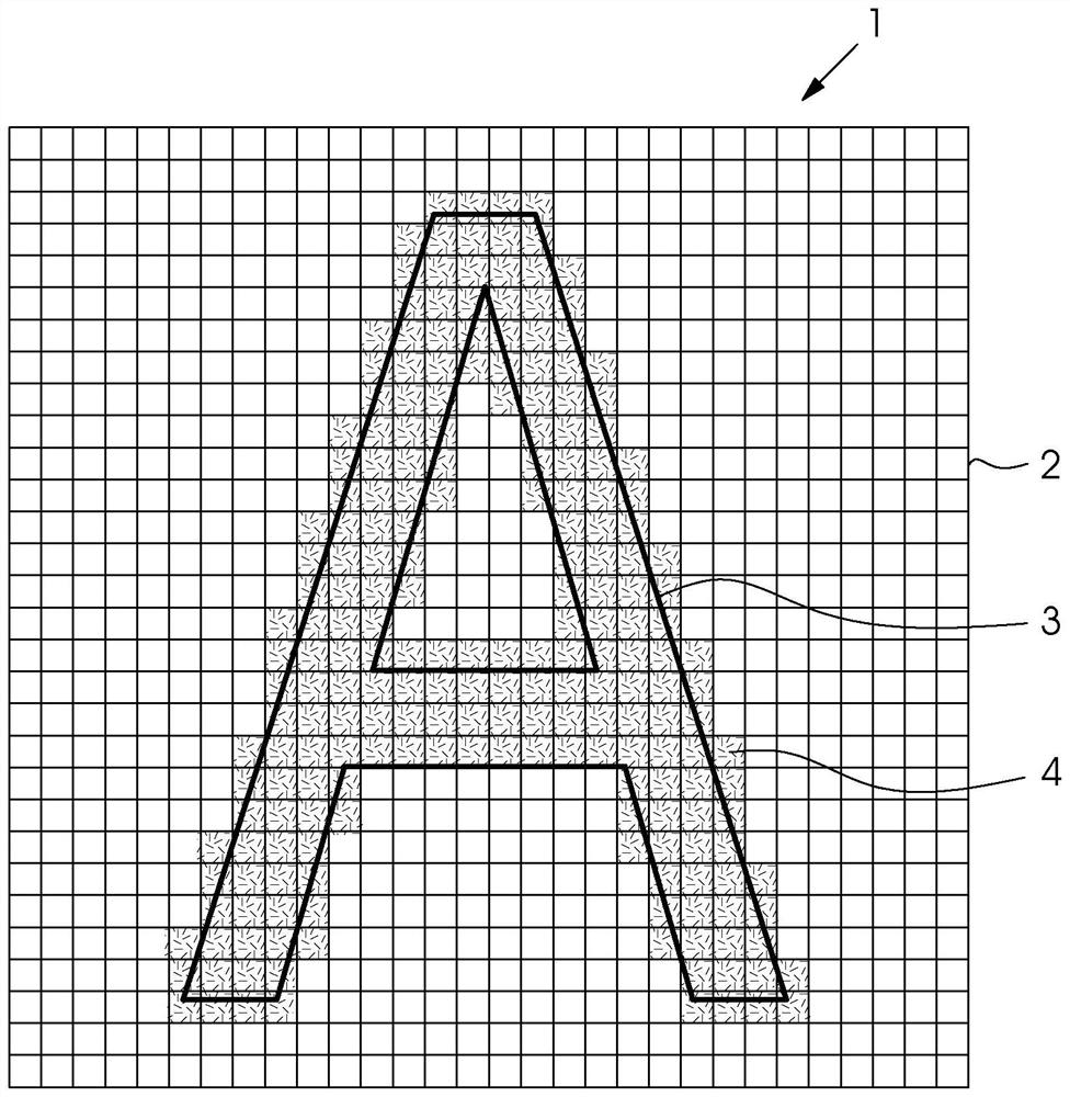 Method for improving typographical quality of graphic elements