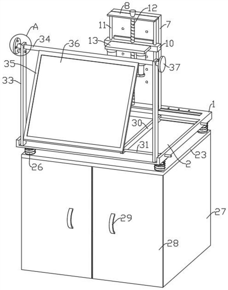 Optical glass rod grooving machine