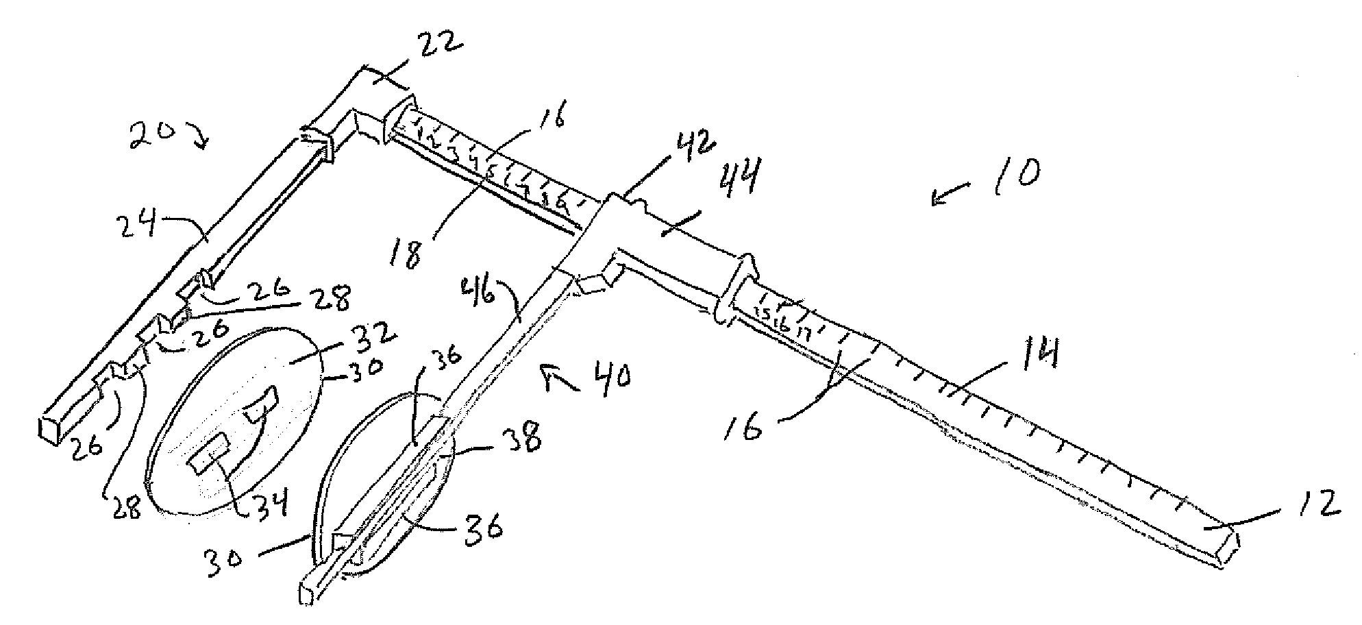 Linear measurement apparatus and method