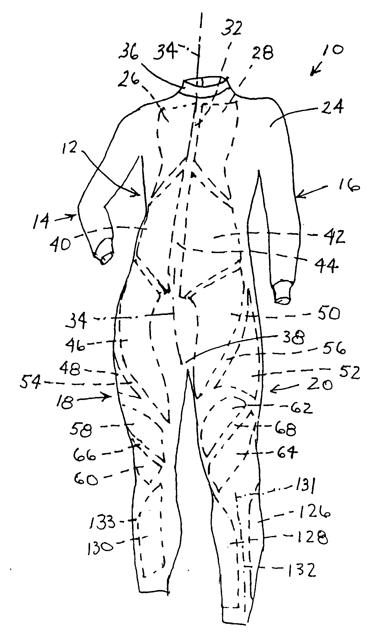 Wetsuit and associated method of manufacture