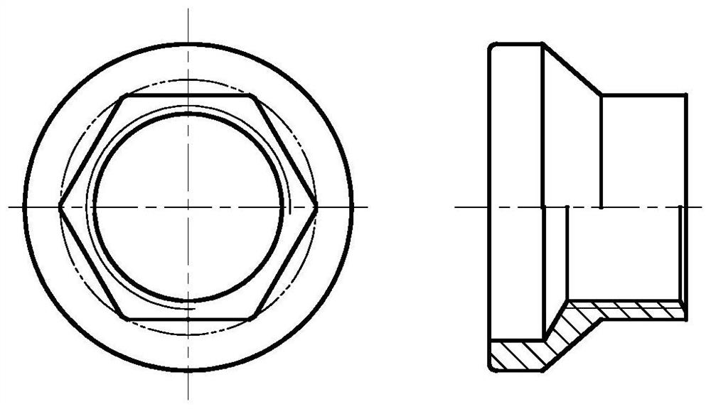 High-locking anti-crack mandrel and closing-in method thereof