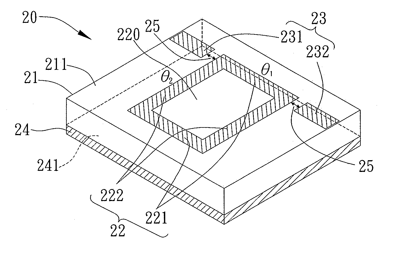 Filter device with finite transmission zeros
