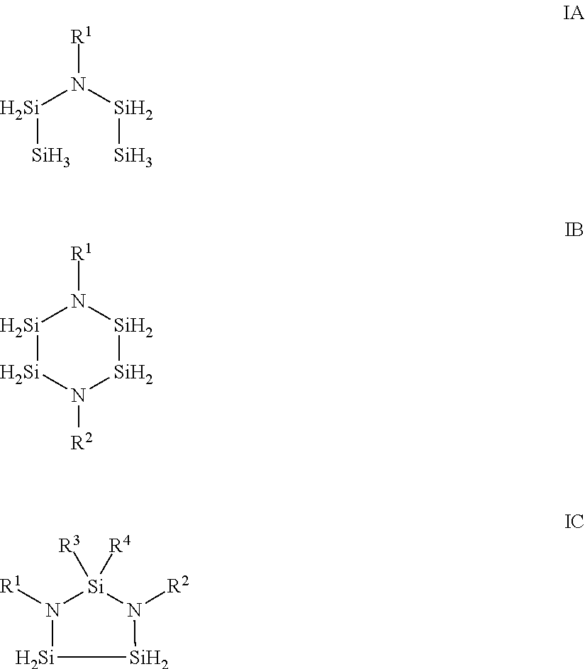 Aza-polysilane precursors and methods for depositing films comprising same