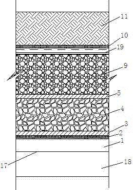 Insulation and water seepage compound culvert for deep cutting in alpine permafrost region and its construction method