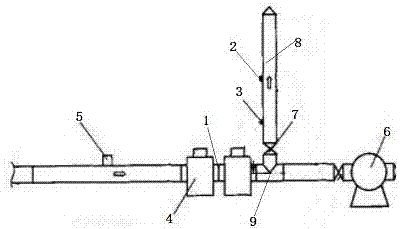 Mining pipe explosion suppression device