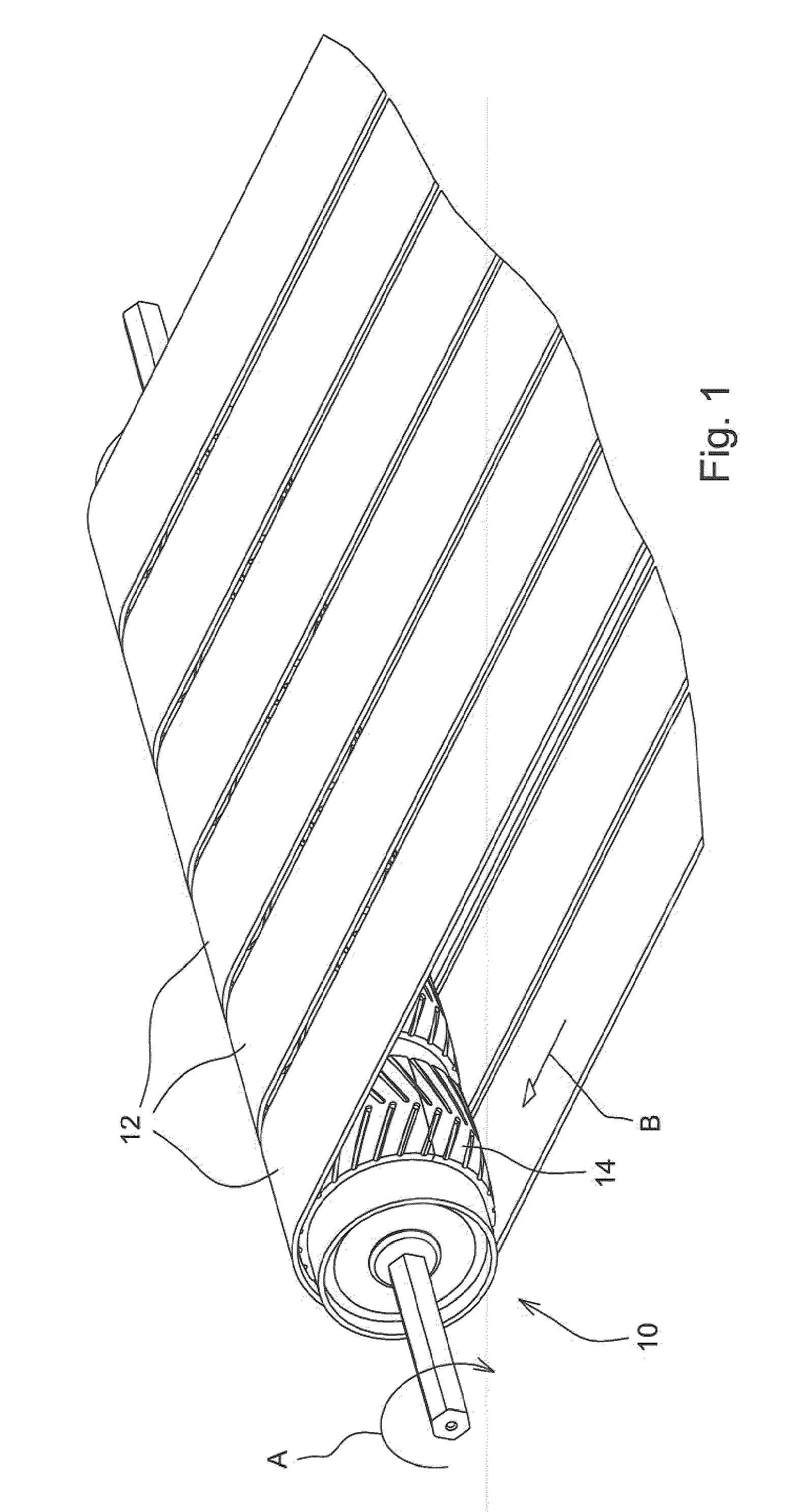 Drive Roller For Flat Belts