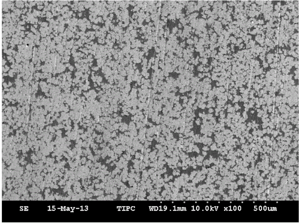 Method for preparing molybdenum copper alloy by combustion synthesis in high gravity field