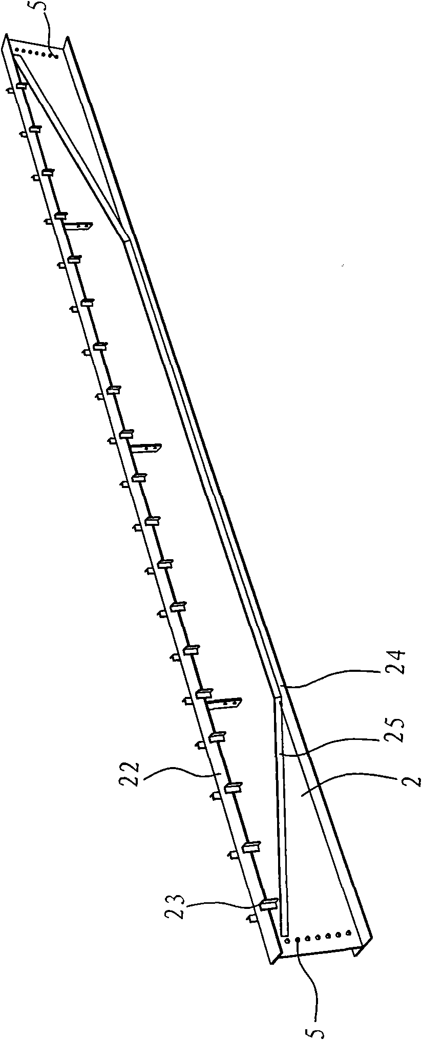 Post-tensioning external prestressed steel beam and pre-tensioning prestressed superposed beam combined building structure system and construction technology thereof