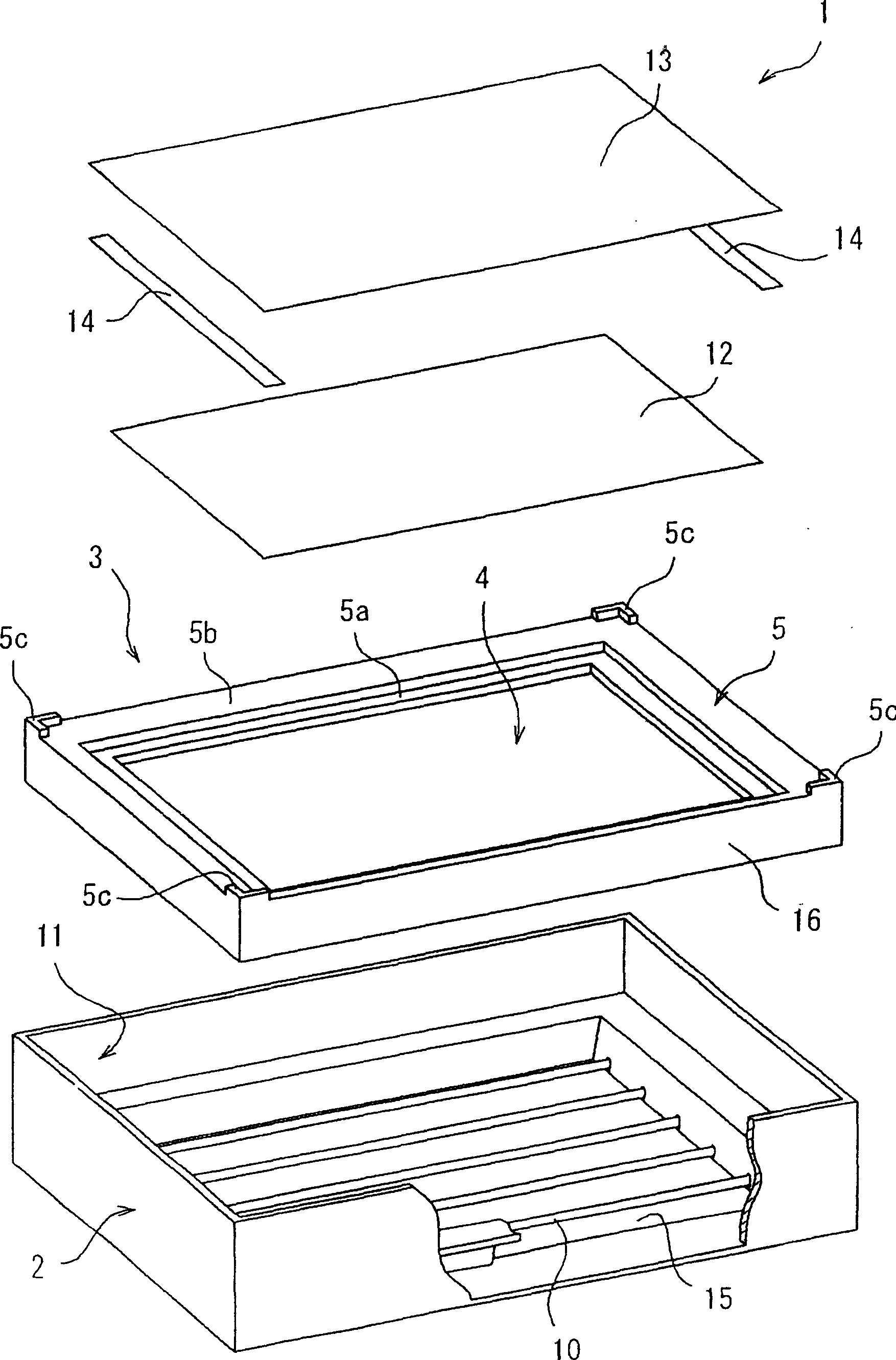 Direct type backlight