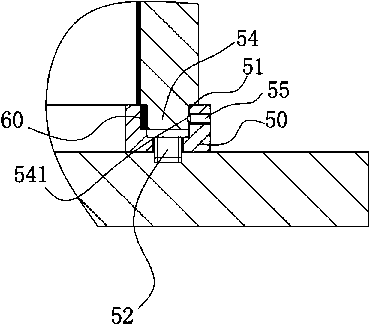 Adjustable guide lighting device for energy-saving lamps