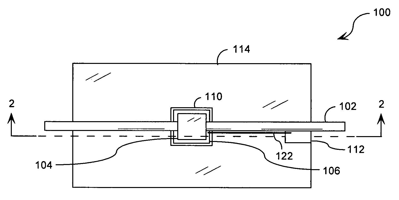 Actuator arrangement for excitation of flexural waves on an optical fiber