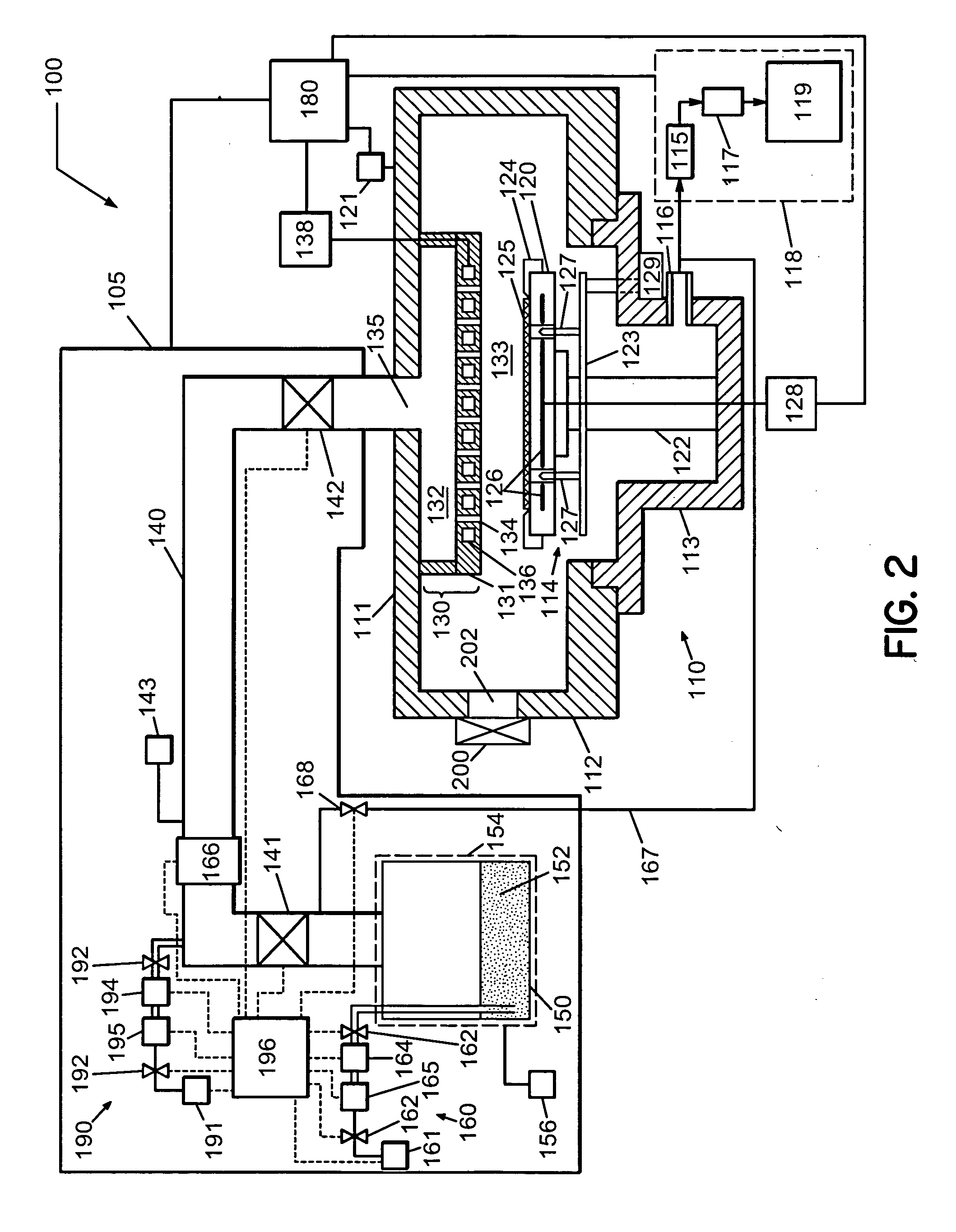 Method and system for measuring a flow rate in a solid precursor delivery system