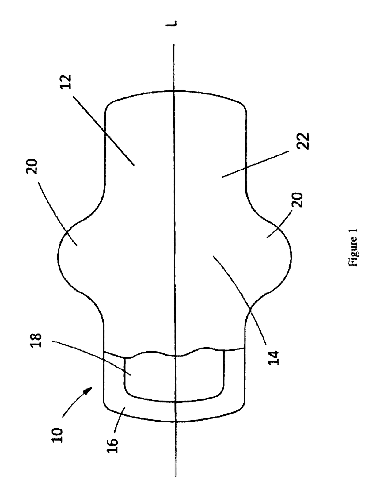 Absorbent article with lotion