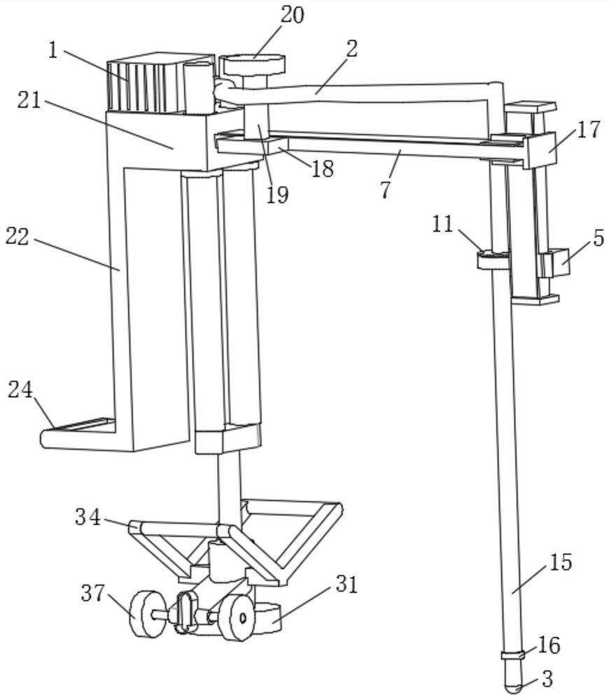 Pneumatic vibrator capable of improving concrete strength