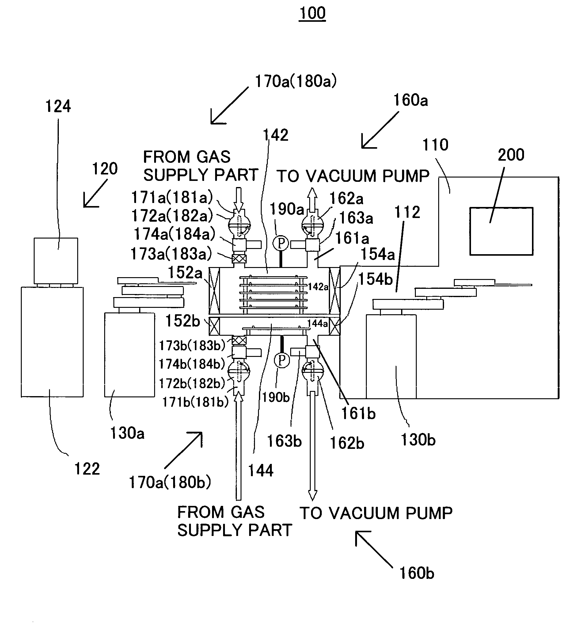 Load lock chamber, processing system