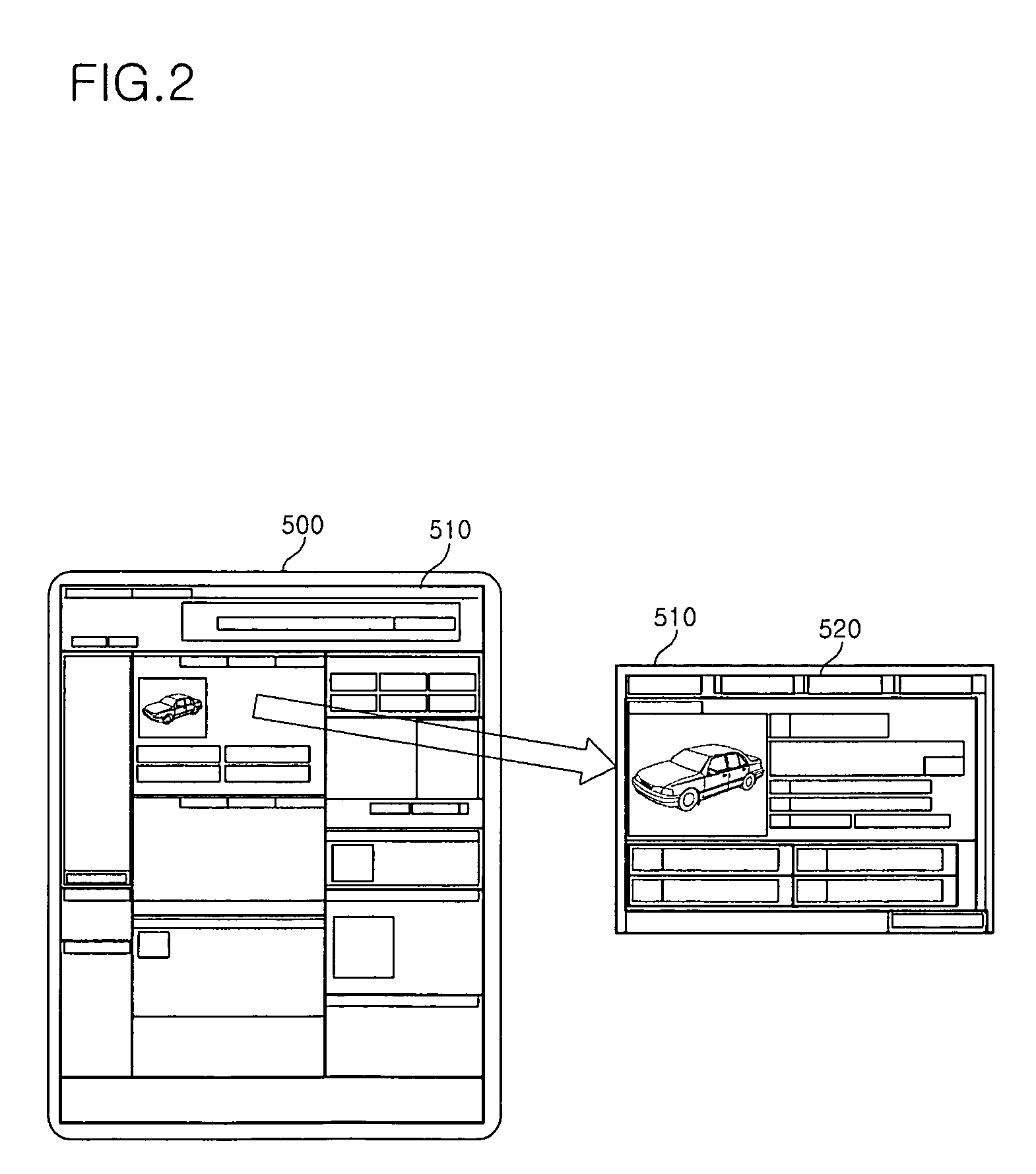 Method and apparatus for browsing content-based documents