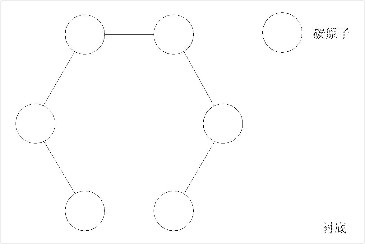 Method for preparing graphene film with single atomic layer