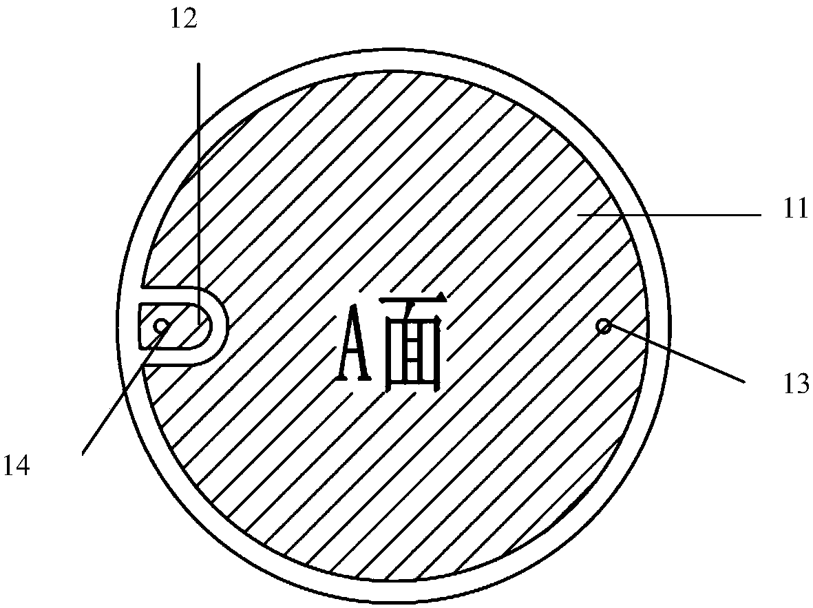 Double-layer piezoelectric ceramic electroacoustic component and preparation method thereof