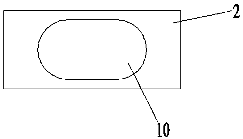 Punching die for camshaft bushing