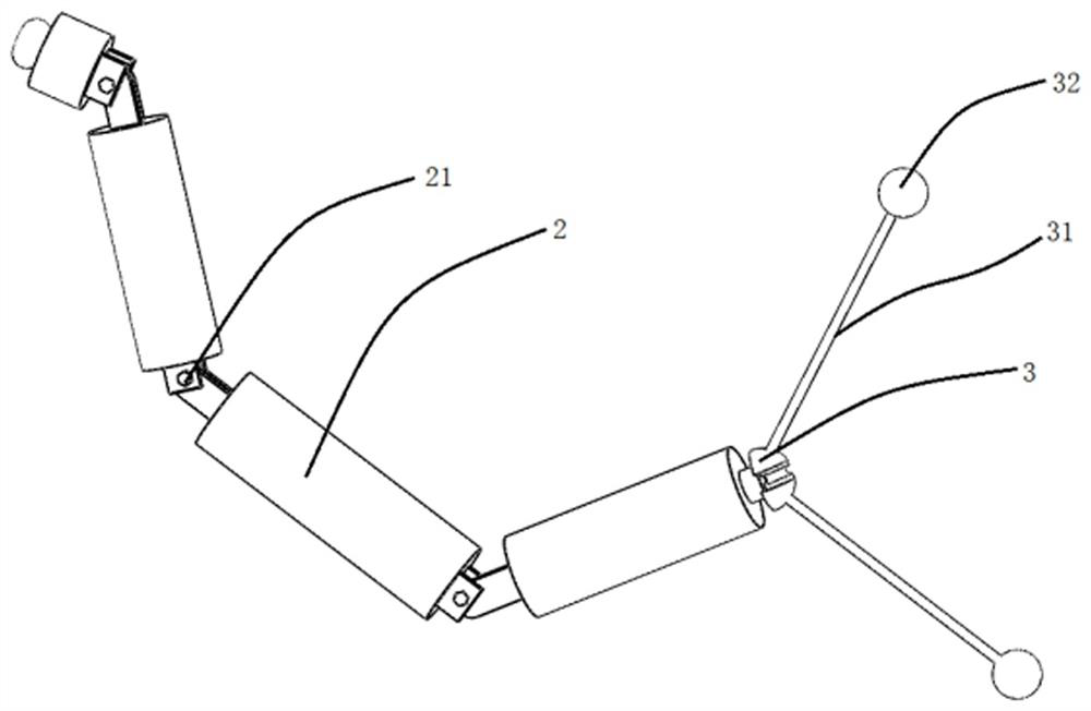 Use method of cable maintenance robot with wind resistance