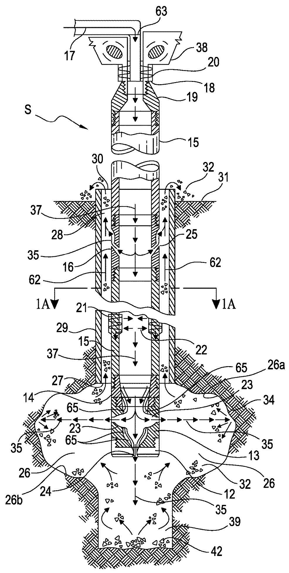 Low-frequency pulsing sonic and hydraulic mining method