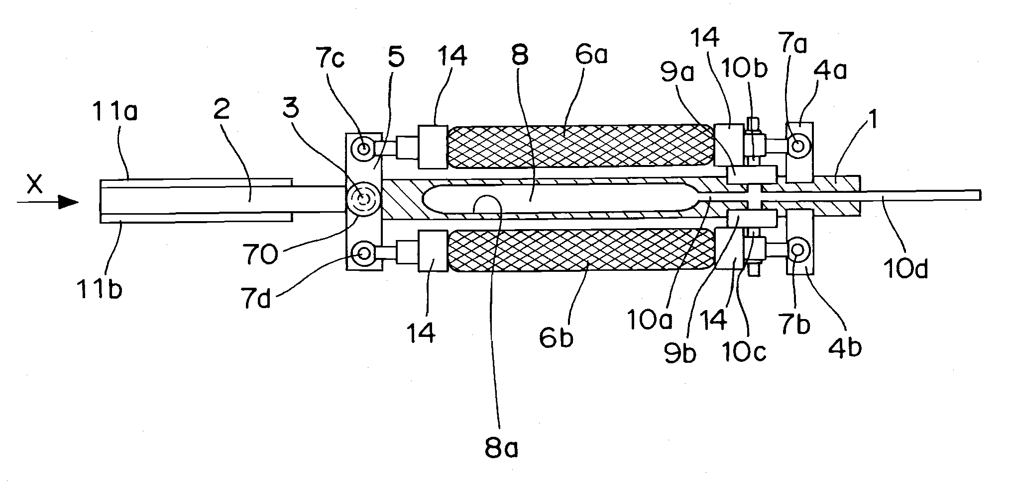 Compressible fluid pressure actuator driving mechanism and control apparatus thereof