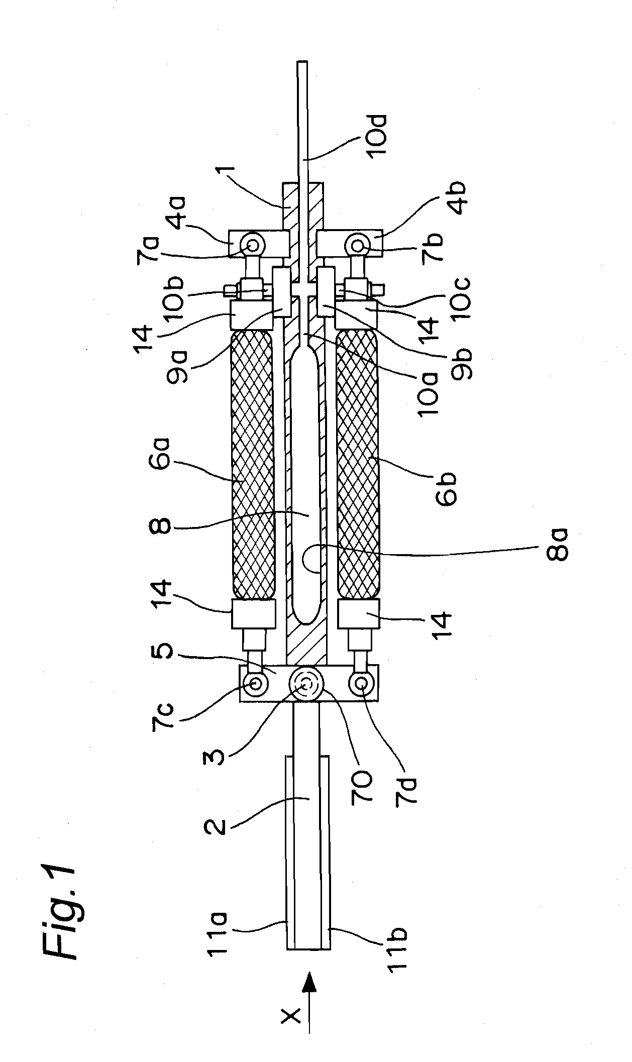 Compressible fluid pressure actuator driving mechanism and control apparatus thereof