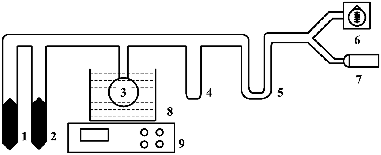 Mixed pumped alkali metal gas chamber density ratio control method