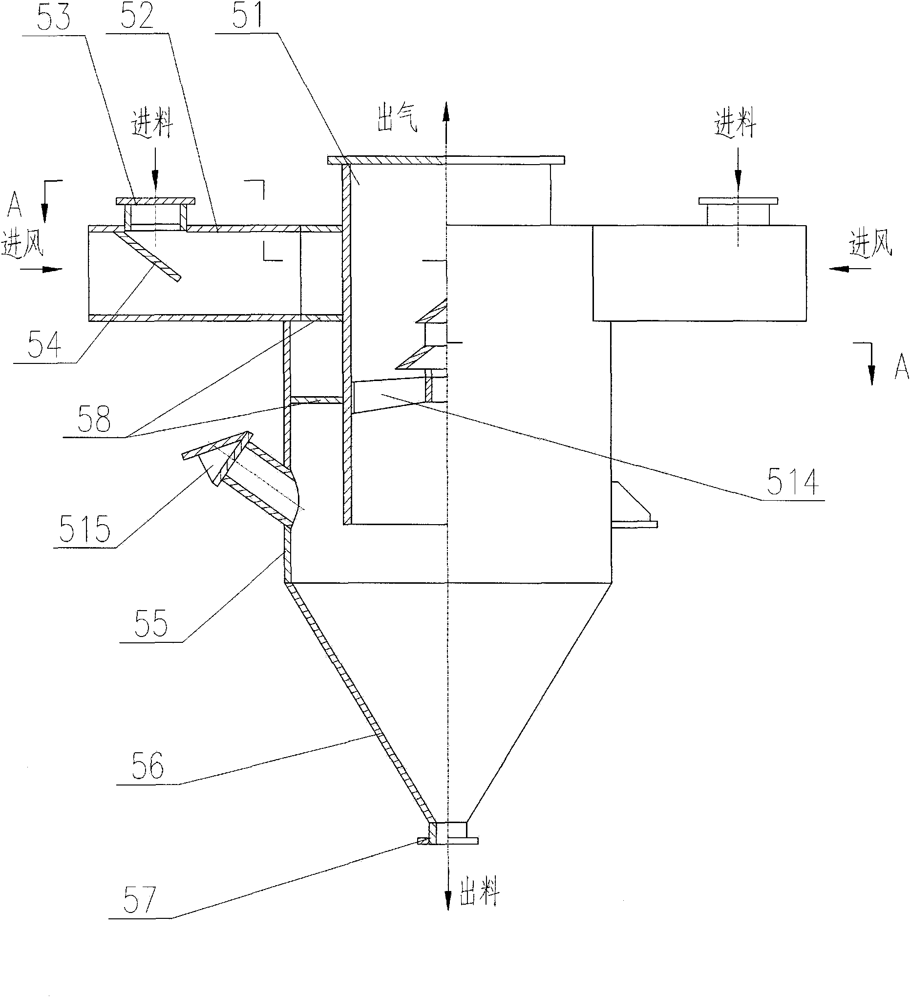 Humidity conditioning device for coking coal