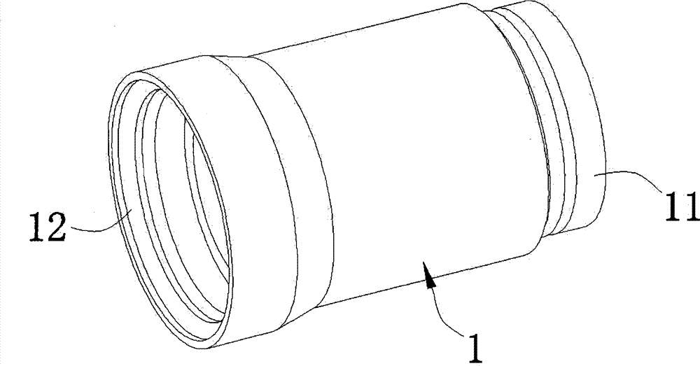Regenerated concrete dewatering pipe and manufacturing method thereof